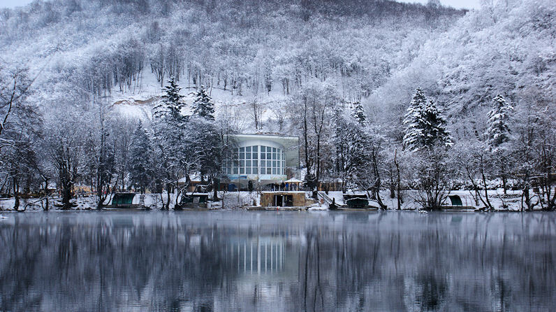Кавказ зимой куда сходить в горы на выходные Голубые озера Кабардино-Балкария